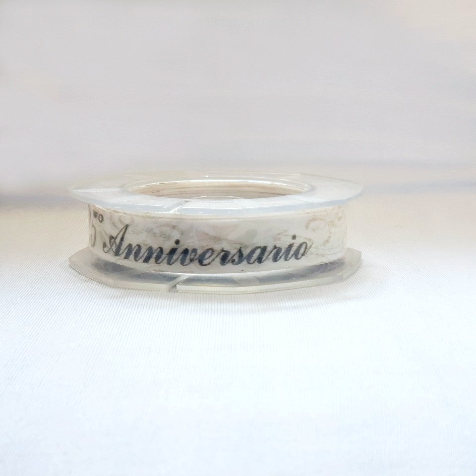 Decorative 25th & 50th Anniversary Ribbons