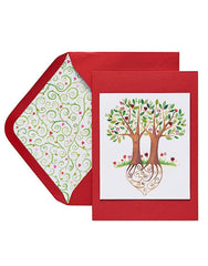 Heart Trees Valentine's Day Card