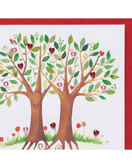 Heart Trees Valentine's Day Card