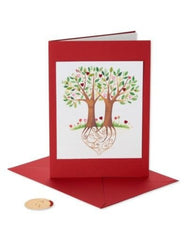 Heart Trees Valentine's Day Card