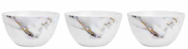 Marble Venice Fog Azure Nut - Olive Bowl / All Purpose