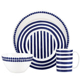 Kate Spade Charlotte Street North 4-Piece Place Setting Navy - 25% OFF