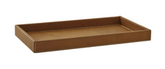 Suede British Tan Vanity Tray