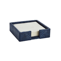 Python Midnight Cocktail Napkin Holder W/ Napkins