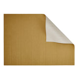 Silk Gold/Ivory Rectangular Placemat-Double sided