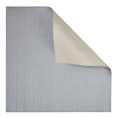 Silk Silver/Ivory Square Placemat-Double sided