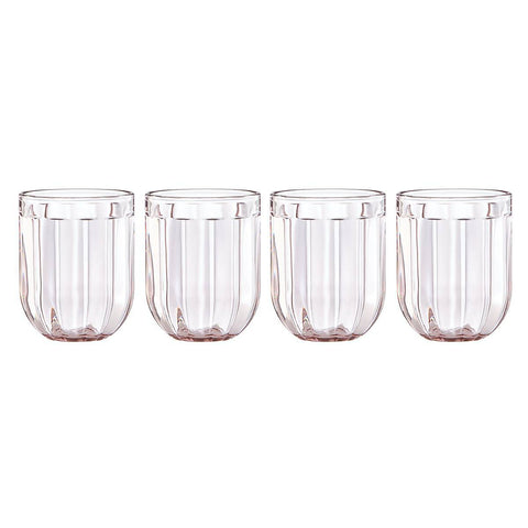 Kate Spade Park Circle 4-Piece Double Old Fashioned Set Rose Tea - 25% OFF