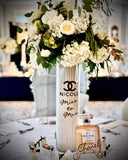 Chanel Fabulous & Classy Table Number / Name Sign