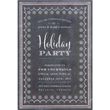Holiday Party Chalkboard Personalized Invitations (Set of 50)