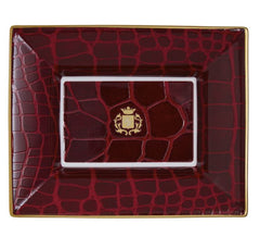Alligator Ruby Vide Poche/ Jewelry Tray