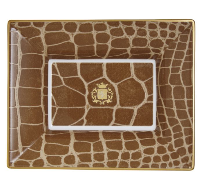 Alligator Safari Vide Poche/ Jewelry Tray