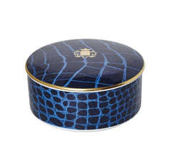 Alligator Saphire Jewelry Box