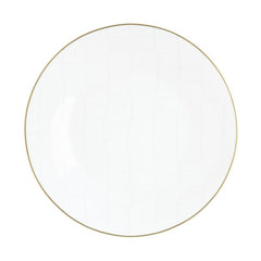 Alligator White Dinner Plate