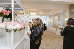 Flower Cart With Flowers For 100 Bouquets