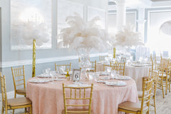 Feather Center Piece