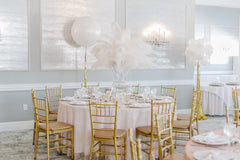 Feather Center Piece