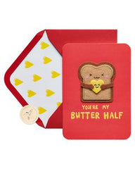 Butter Half Funny Valentine's Day Greeting Card