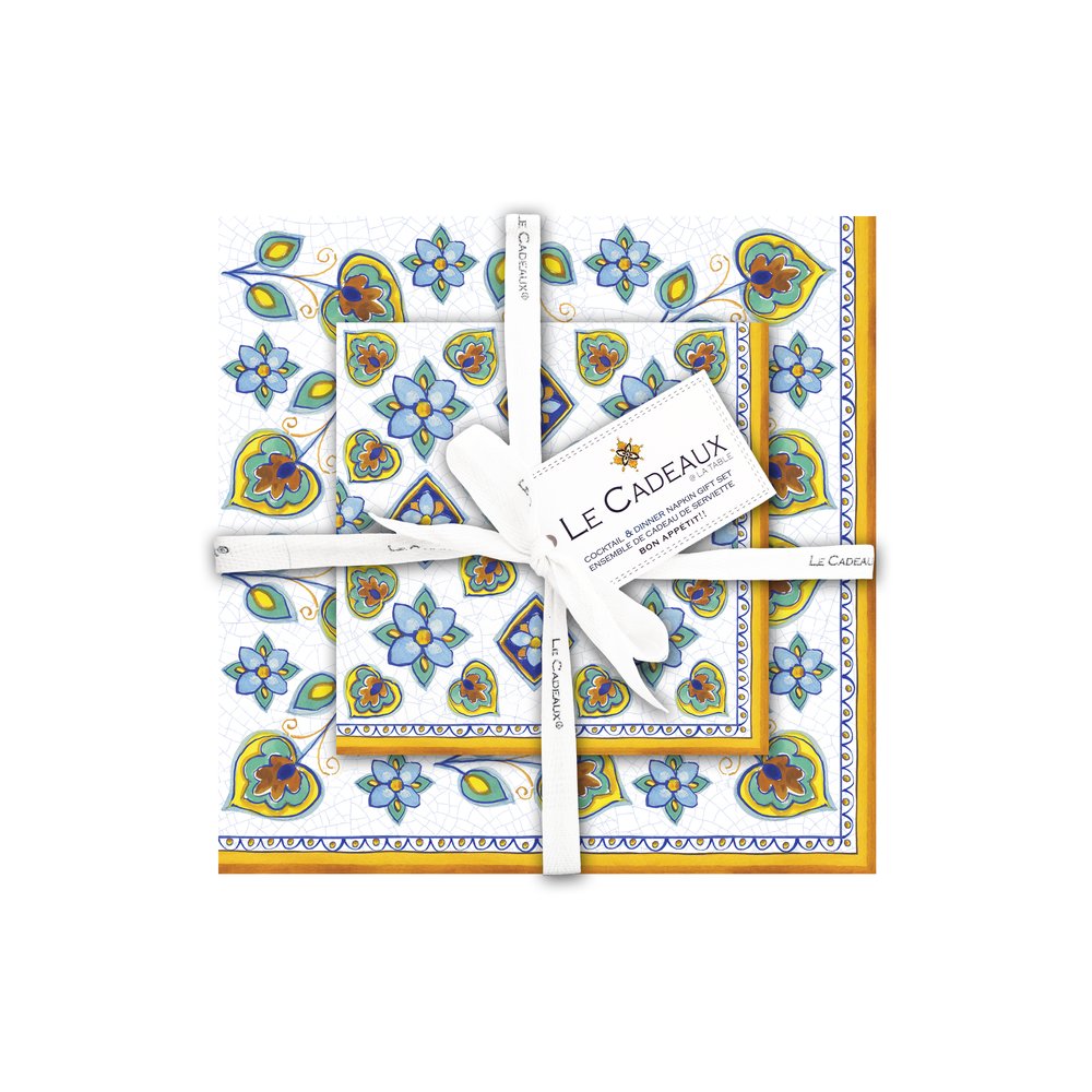 Siena Gift Set Cocktail and Dinner Napkins (Set of 20)