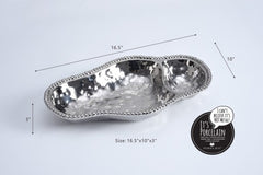 Verona 2 Section Serving Piece