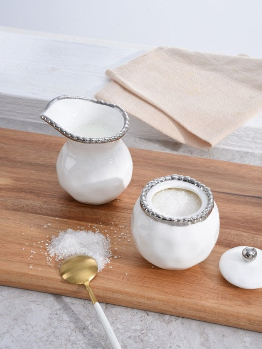 Salerno Small Creamer & Sugar Set