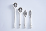 Pampa Bay Accessories Set of Porcelain Spoons and Cheese Knives - 25% OFF