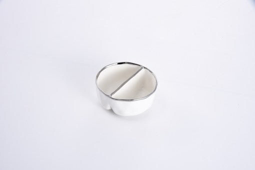 Pampa Bay Bianca small 2 section serving piece - 25% OFF
