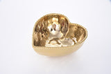 Pampa Bay Love is in the Air Gold big heart bowl - 25% OFF