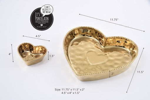 Love is in the Air Heart Chip & Dip