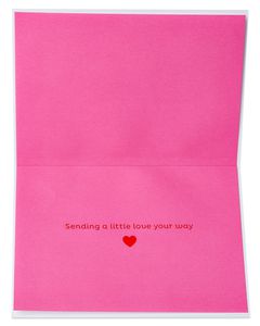 Colorful Hearts Valentine's Day Greeting Card