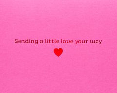 Colorful Hearts Valentine's Day Greeting Card