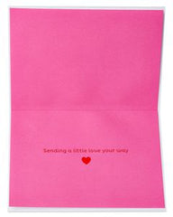 Colorful Hearts Valentine's Day Greeting Card