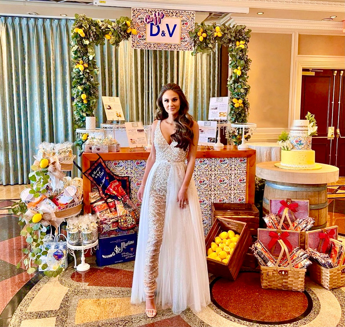 Personalized Tiled Dessert Cafe Rental