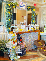 Personalized Tiled Dessert Cafe Rental
