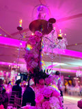 Crown Candelabra Centerpiece With Dome Rental