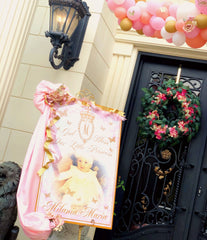 Royal Blessings Custom Sign w/ Easel