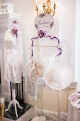 Lavender Garden Theme Dress Form and Rack Rental