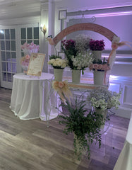 Bridal Flower Bar Rental