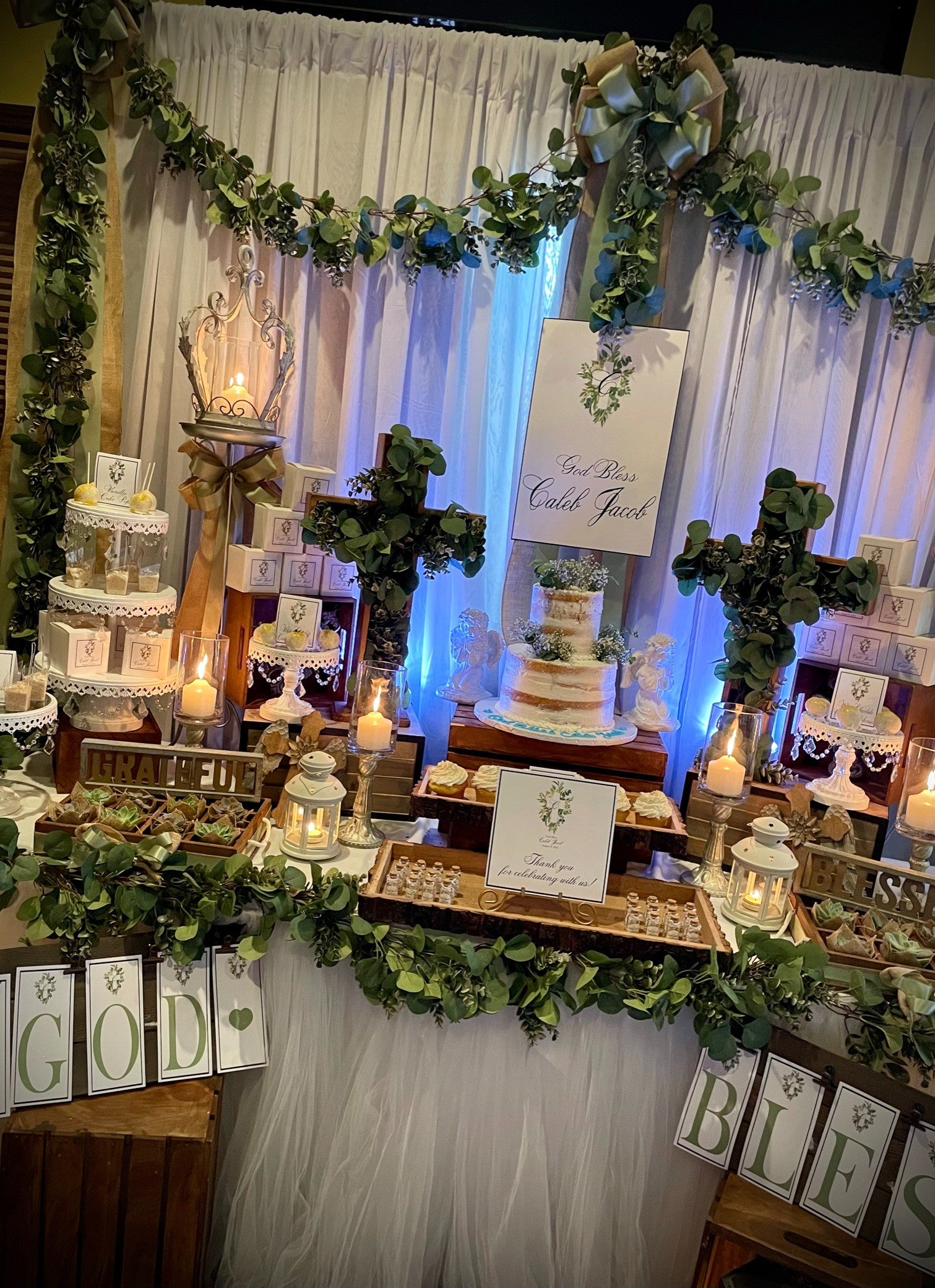 Rustic Blessings Dessert Bar Rental