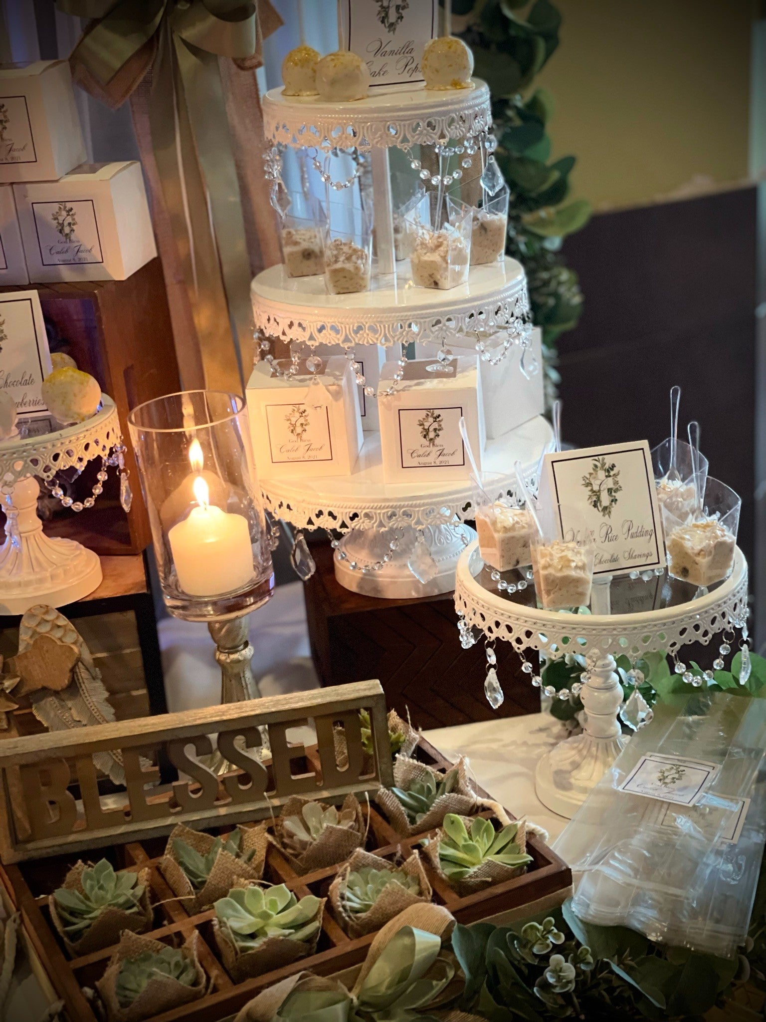 Rustic Blessings Dessert Bar Rental