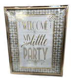 Diamond Dusted Quotable Decorative Sign Rental