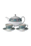 Florentine Turquoise Tea Set