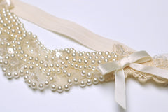 Vintage Pearl Garter