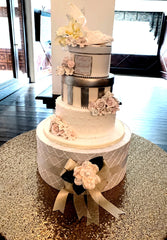 Dalmazio Design Hat Box Cake Stand Rental