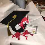 Graduation Centerpiece With Favors Rental