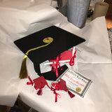 Graduation Centerpiece With Favors Rental