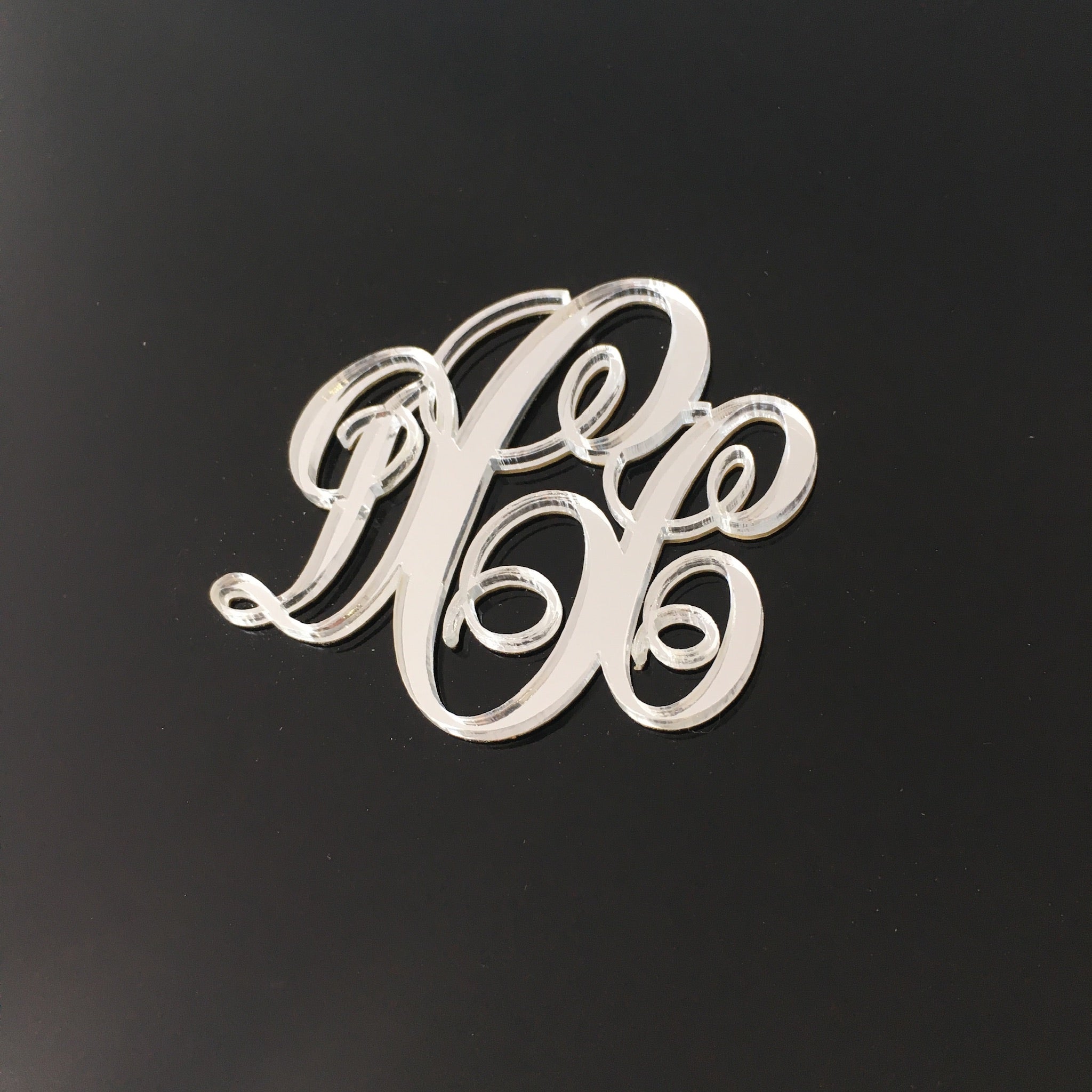 Custom Monogram Flatware Chest