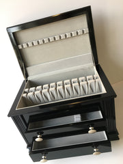 Custom Monogram Flatware Chest