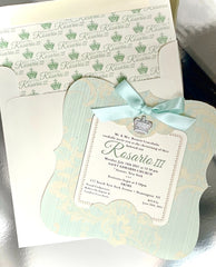 Royal Prince Layered Invitation