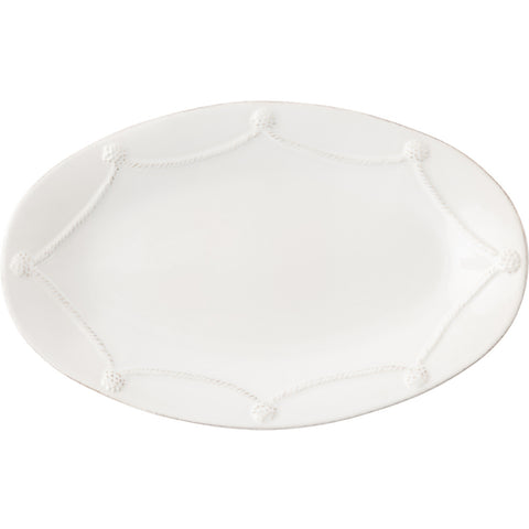 Berry & Thread Whitewash 12" Oval Platter