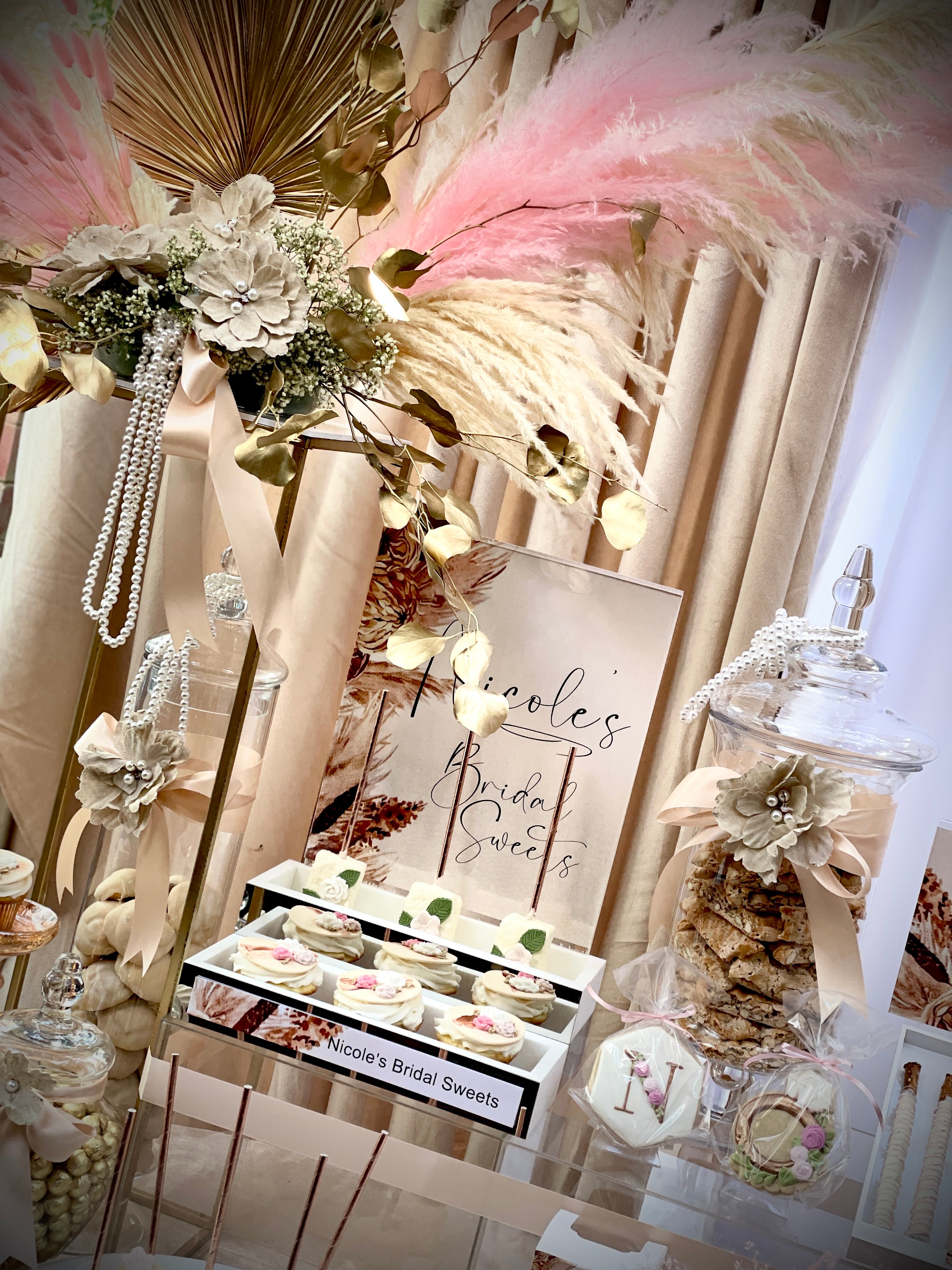 Boho Chic Dessert Bar Rental